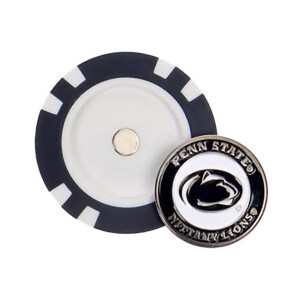 golf marker poker chip Penn State Athletic Logo